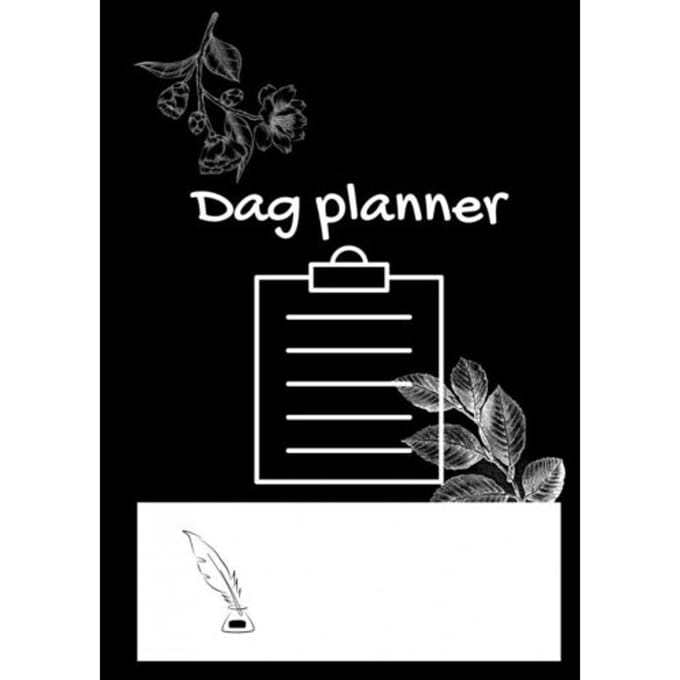 Dag Planner A4 Zwart/Wit - Kris Degenaar