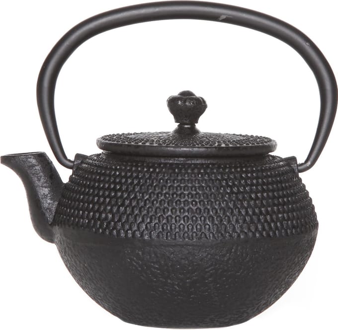 Cosy & Trendy Takara Black Theepot Met Filter - Gietijzer - 0.35 L