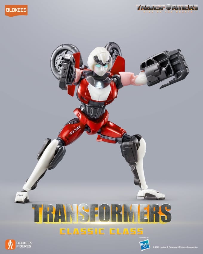 Blokees Transformers Blokees Plastic Model Kit Classic Class 07 Arcee Model Kits