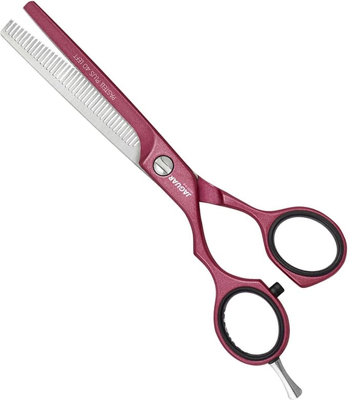 Jaguar Scissors White Line Pastell Plus Offset 40 5.5 Effileerschaar Item no.3054-10