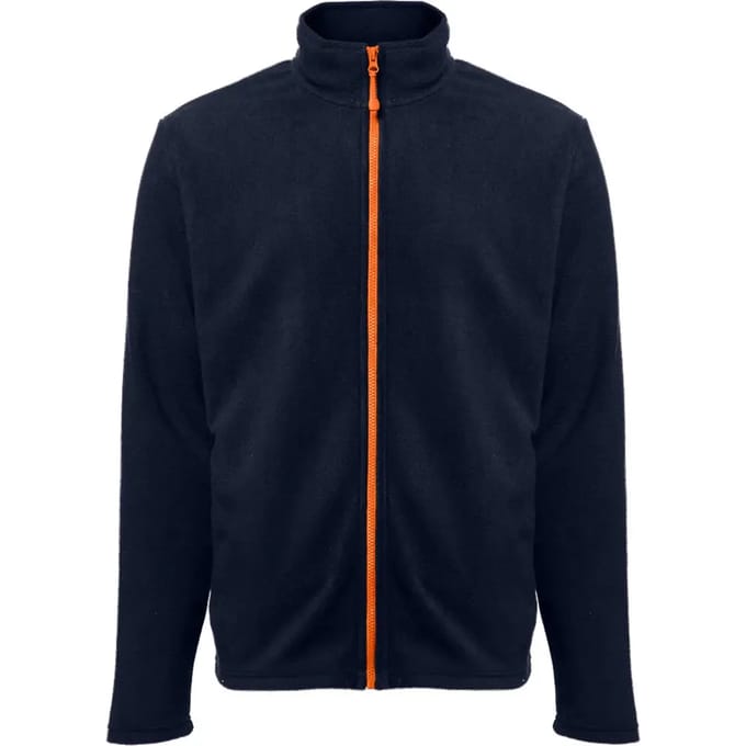 Fleece met rits Black & Match Grizzly