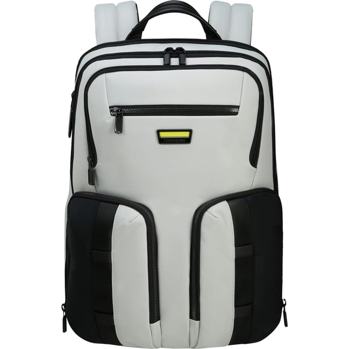 Samsonite Urban-Eye Rugzak 15.6" Light Grey/Lime