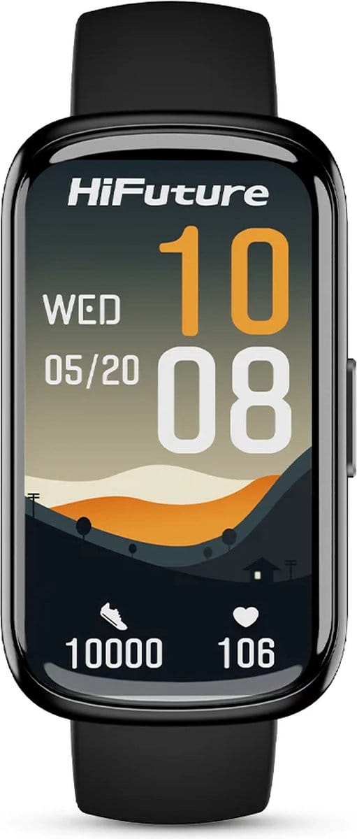 Hifuture Smartwatch Evo2 Voor Android Ios Met Hartslagmeting
