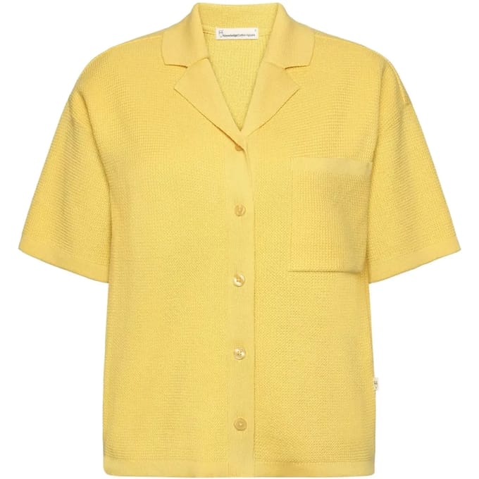 Vrouwenblouse KnowledgeCotton Apparel Gots Vegan