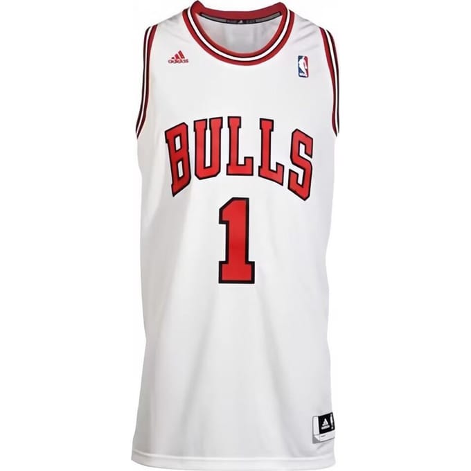 Adidas Basketbalshirt Unisex Wit U08972 XL white