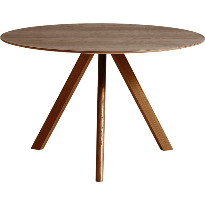 HAY Copenhague CPH20 tafel - walnoot - Ø 120 cm
