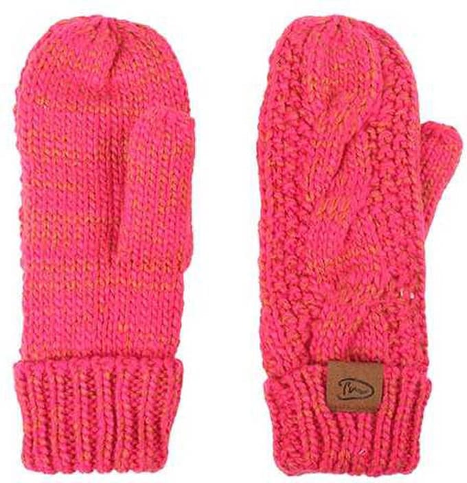 I'm Dutch Gebreide Wanten Edmonton Fuchsia Mix Color | Maat