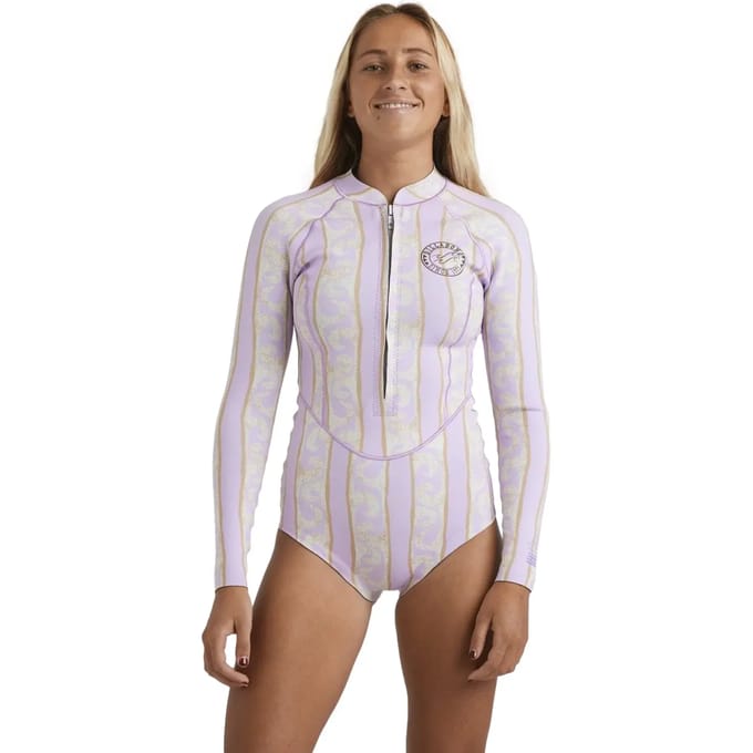 Vrouwen wetsuit Billabong Salty Dayz 1mm Front Zip