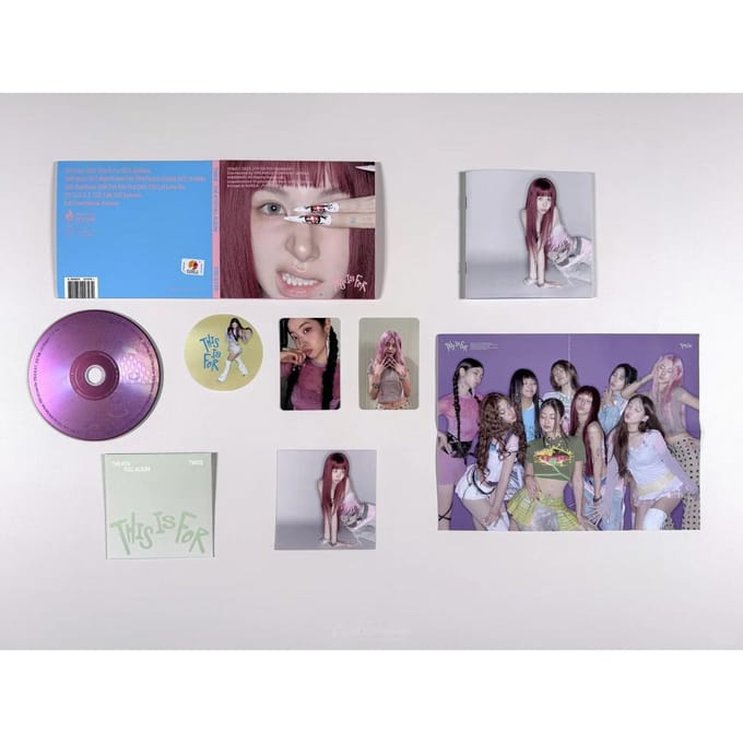 TWICE - [THIS IS FOR] 4ème Album DIGIPACK Chaeyoung