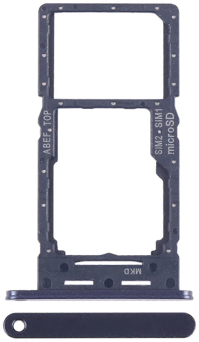 Voor Samsung A25 5G Simkaart houder Zwart