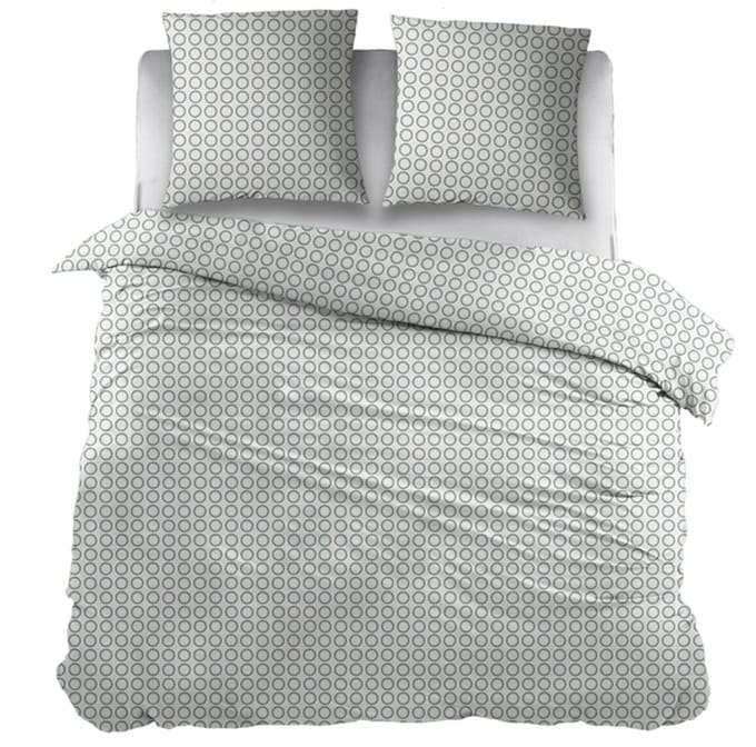 Snoozing Cato Dekbedovertrek - Extra breed - 260x200/220 cm - Green