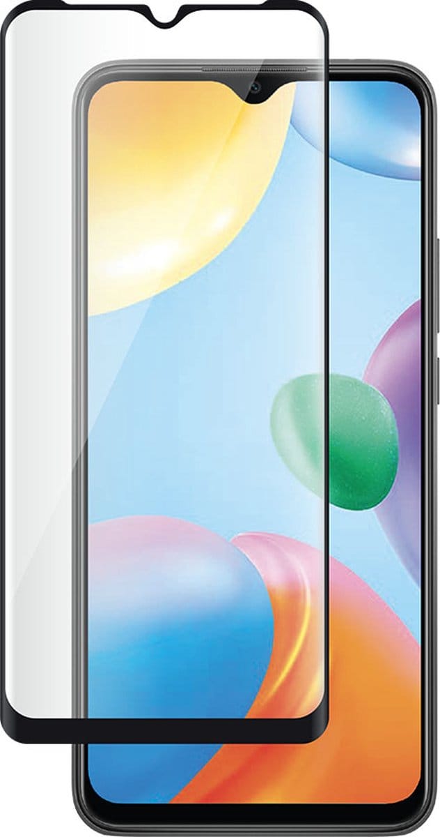 Bigben Connected, Screenprotector geschikt voor Xiaomi Redmi 10 C - Tempered Glass 2.5D, Transparant