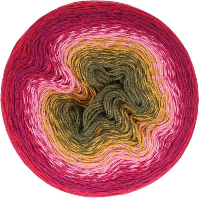 Scheepjes Whirl 1000m - 793 Goji Sorbet Dream
