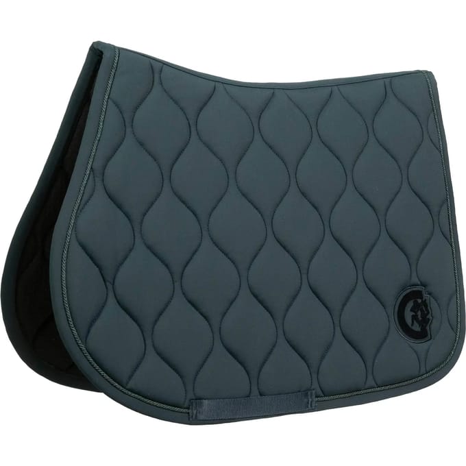 Kentucky Horsewear - Zadeldoek wave 3D jumping dennengroen