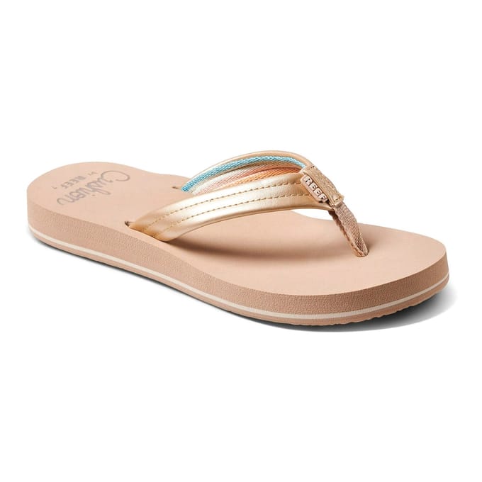 Reef Cushion Breezegolden Hour Dames Slippers - Gebroken wit/Zand - Maat 41