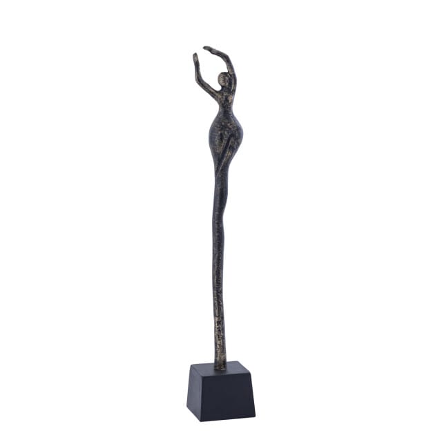 PTMD - Beeld Ciwan - Goud - 10x10x65cm