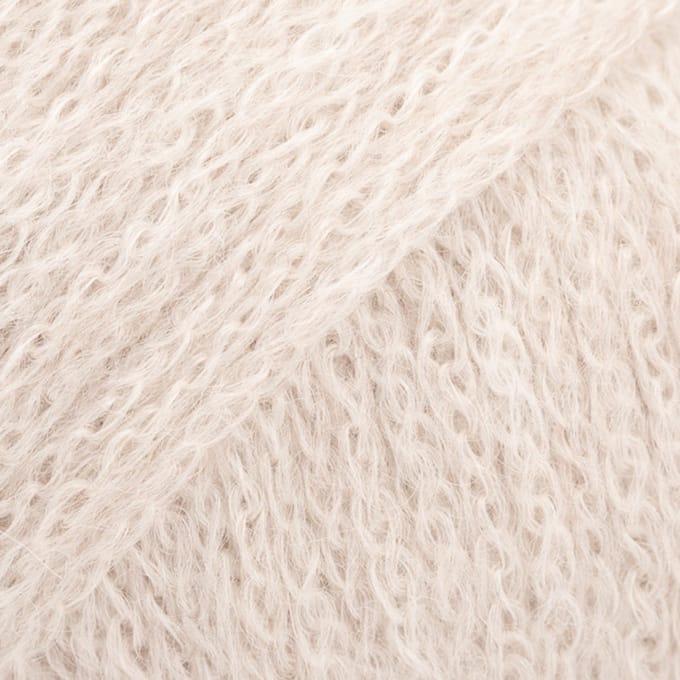 DROPS Sky Uni Colour - 25 witte mist - Wol Garen