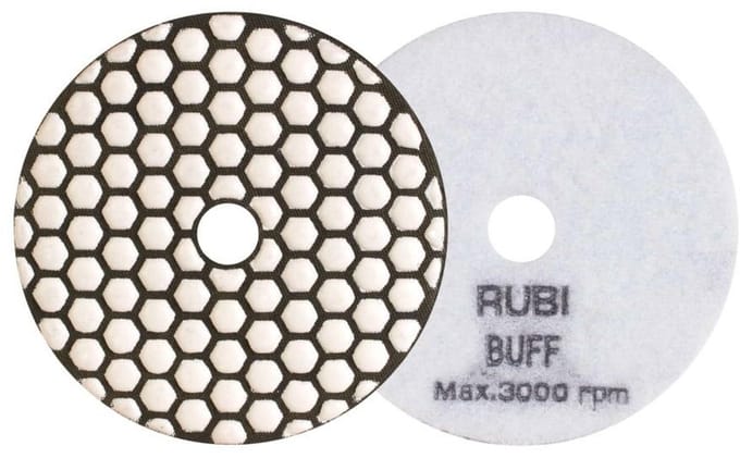 Rubi Serie - Polijstschijf - 100mm - Hoogglans - Drooggebruik