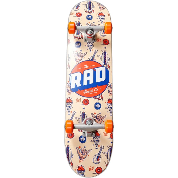 Skateboard RAD Board Logo Progressive