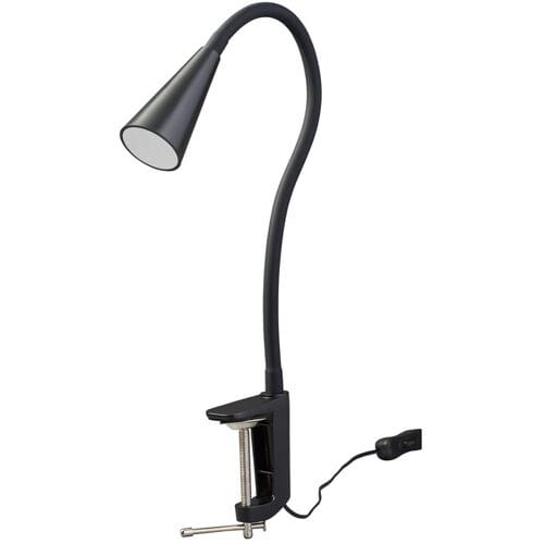 LIVARNO LED-klemlamp Freya (LED-klemspot, Zwart)
