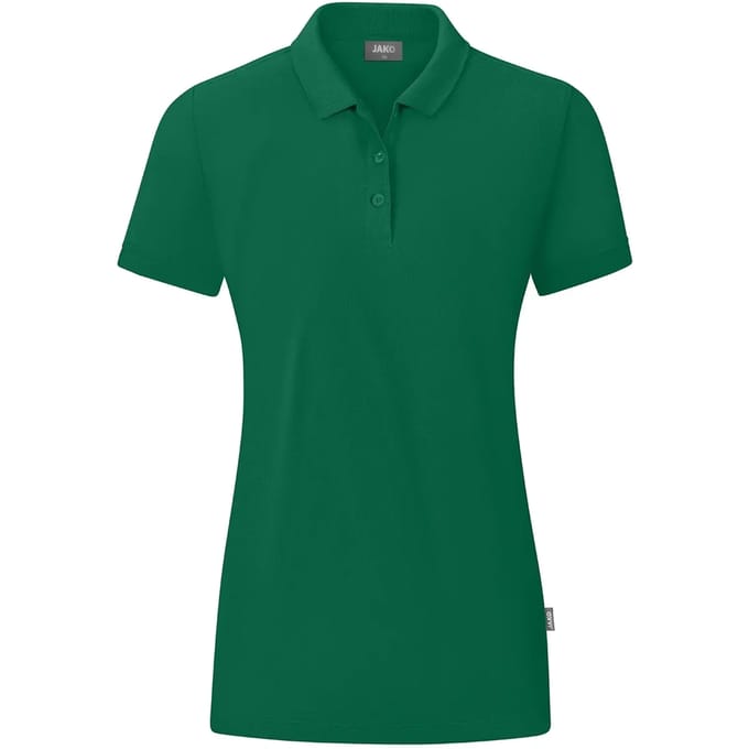 Jako Organic Polo Dames - Groen | Maat: 36