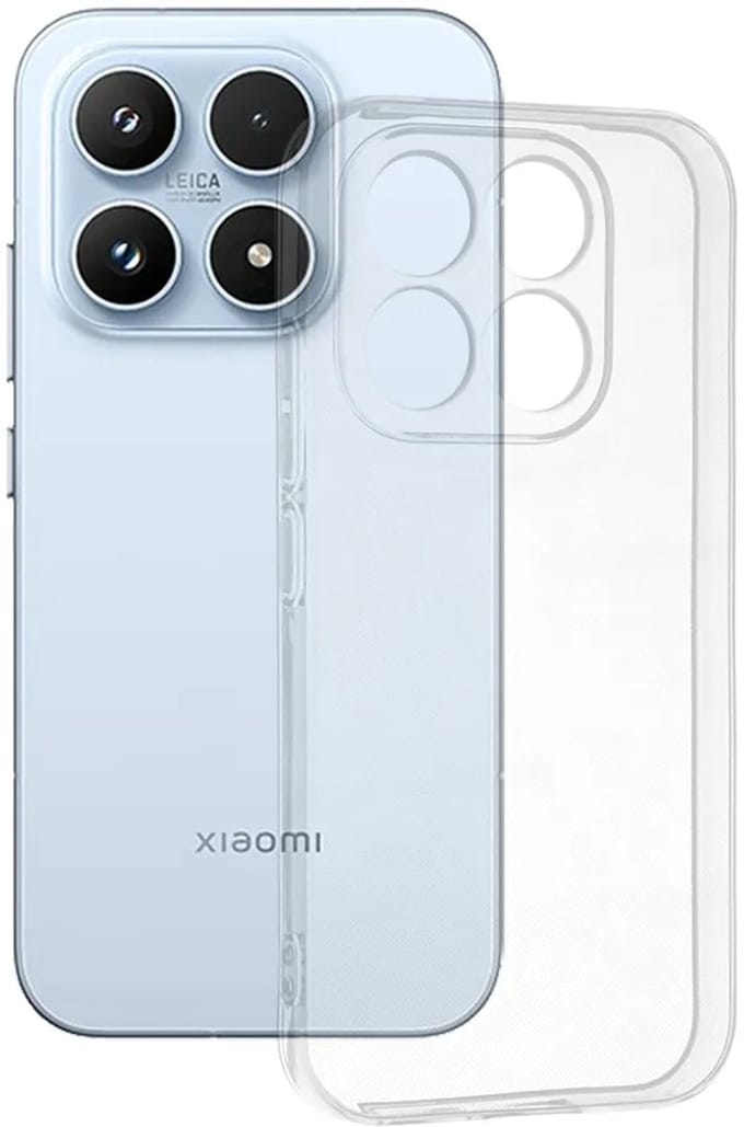 Hoesje geschikt voor Xiaomi 17 - Techsuit Clear Silicone Back Cover - Transparant