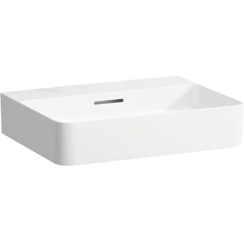 LAUFEN Val washbasin, submountable 55 x 42 cm without tap hole, with overflow H8102820001091