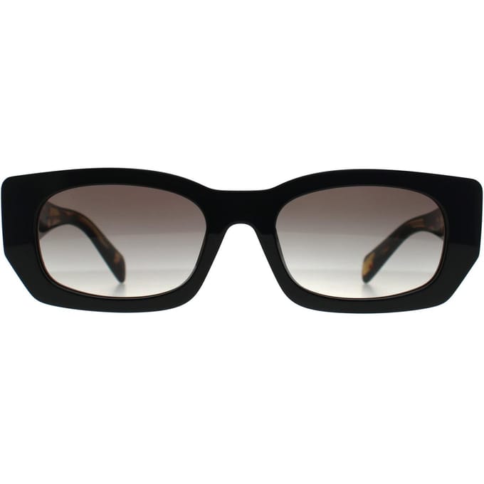 Prada PRB05S 3890A7 zwart & havana grijs gradiÃ«nt zonnebril