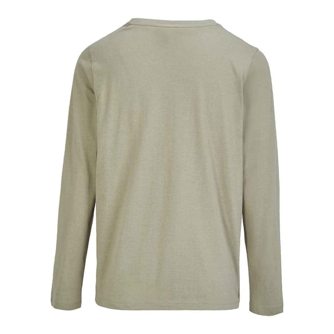 SOLS Dames/Dames Monarch T-shirt met lange mouwen (Khaki)