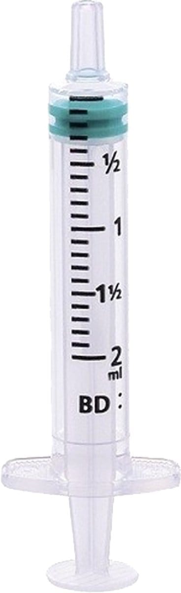 BD Emrald - Spuit 2ml - Leur Slip - Steriel - Per Stuk Verpakt - Per 10