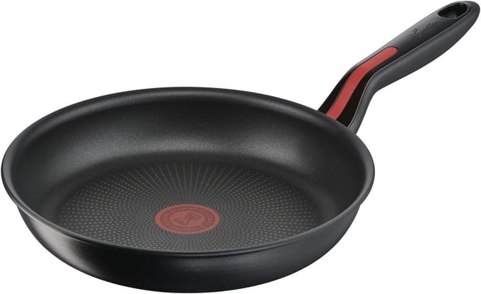 Non-Stick Induction Pan 24 cm - Scratch-Resistant Cooking Pan with Thermosignal