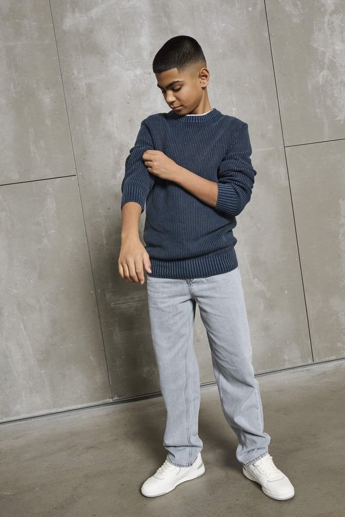 ONLY&SONS - OSJROSU REG 7 WASH CREW KNIT KNT - Jongens - Truien