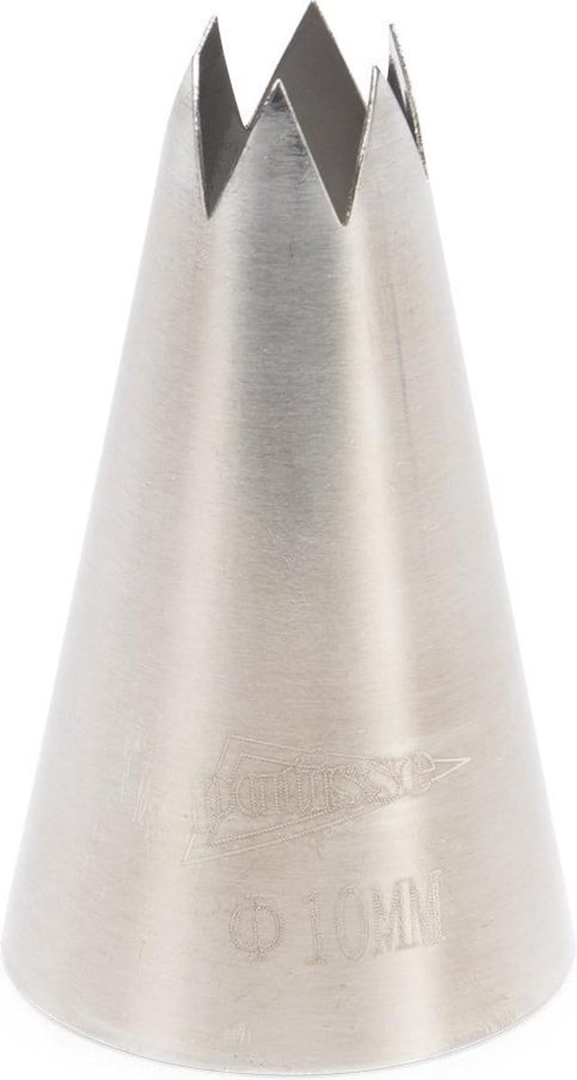 Spuitmondje rvs ster 13 mm