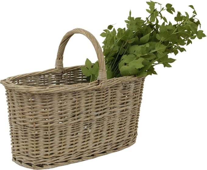 Clayre & Eef Opbergmand 51x22x40 cm Bruin Rotan