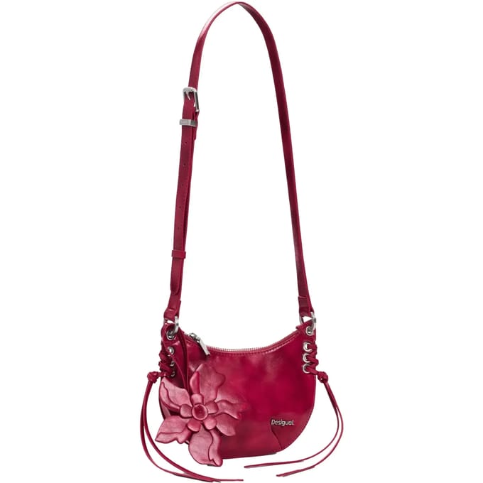 Desigual schoudertas Mone Nexus Shoulder Bag Strawberry Red paars