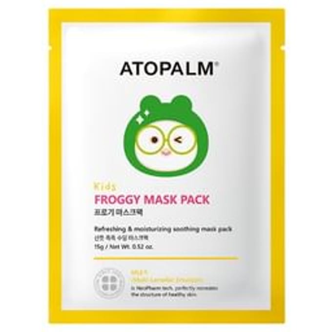 ATOPALM - Kids Froggy Mask Pack 15g x 1 Sheet