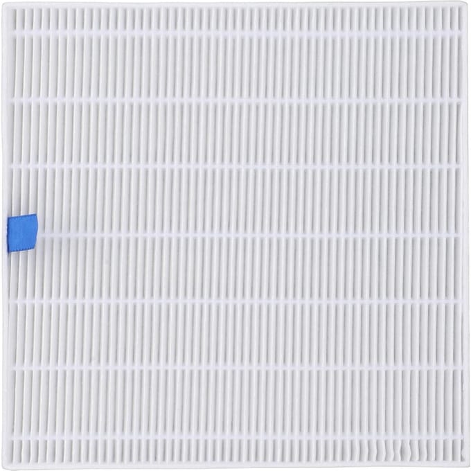 17,5x17,8x1cm Nagelstofafzuiger Vervangingsfilter Herbruikbaar Filter voor Nagelstofzuigmachine white