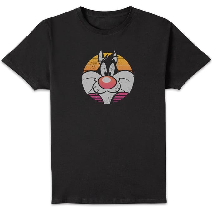 Looney Tunes Kaboom! Classic Sylvester t-shirt - Zwart - M