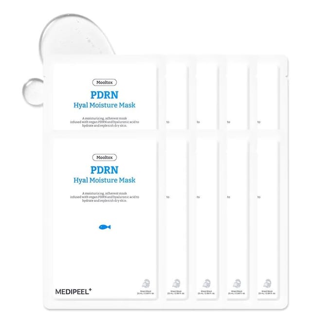 [MEDI-PEEL] Mooltox PDRN Hyal Moisture Mask 25ml 10EA