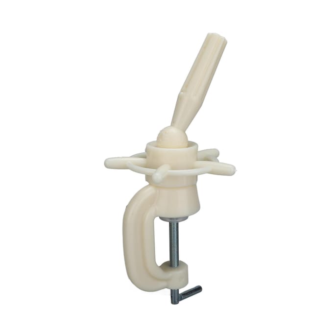 Verstelbare Pruikstandaard Mannequin Hoofd Basis Houder voor Styling Training Kappers white