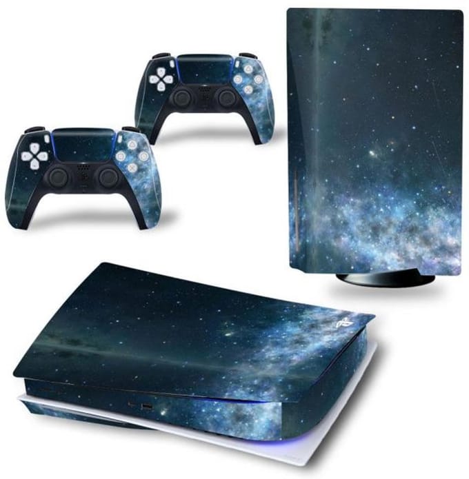 Gadgetpoint - Console & Controller Stickers voor PS5, PlayStation 5 - Performance Gaming Skin - Bescherming Accessoires - Universum