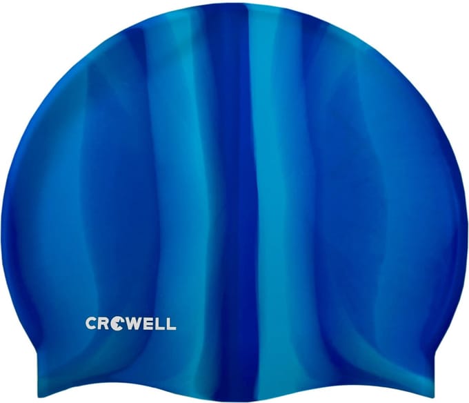 Crowell Badmuts Zwem Siliconen Multi Flame Blauw kol.13