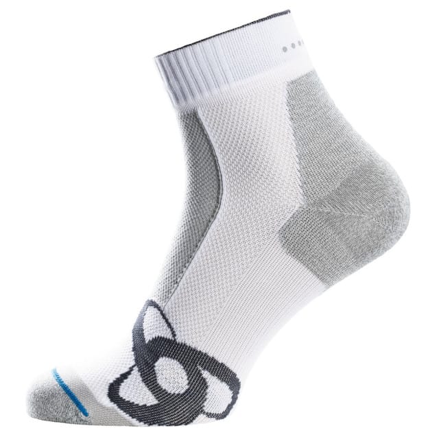 Odlo Socks Quarter Light Unisex Sportsokken - White - Maat 42-44