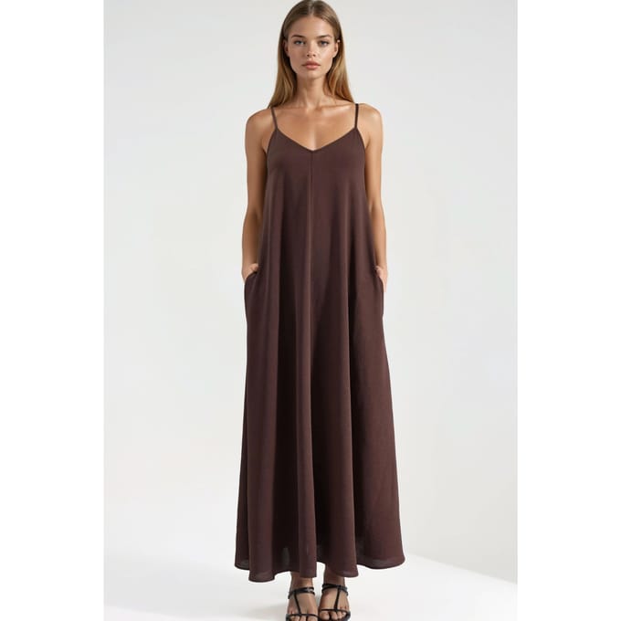 A-Form Maxi Jurk