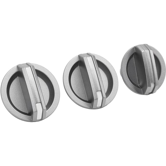 3 pièces Boutons de commande AC UB9B61195 Bouton de commande d'interrupteur de ventilateur de chauffage de climatiseur pour BT50 gray