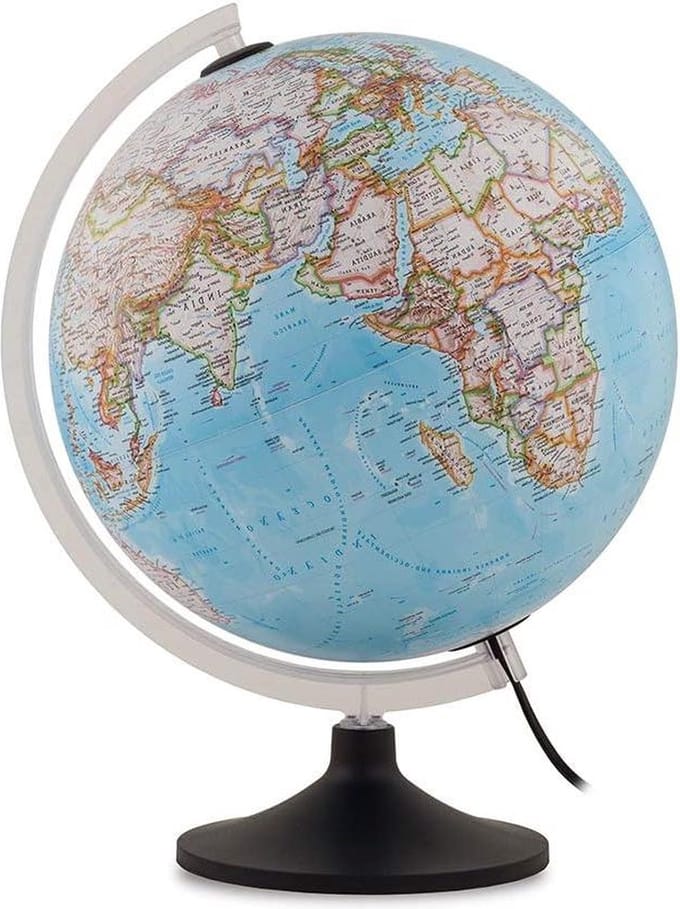 Wereldbol - decoratieve wereldbol voor in huis