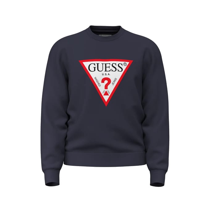 Sweatshirt Guess Red Triangle Fleece