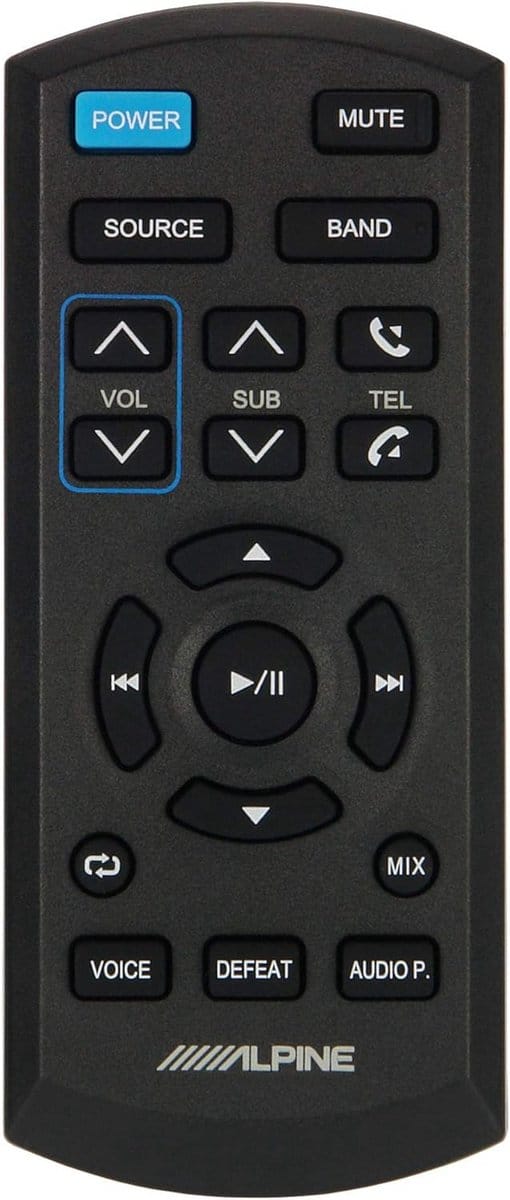 Universele Afstandsbediening voor Autoradio's met Remote Ready Functie - Zwart