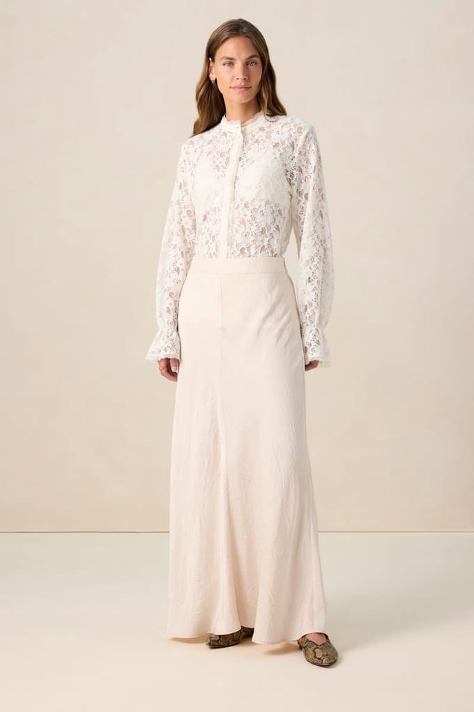 Sissy-Boy - Witte maxi-rok