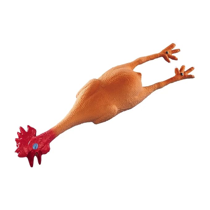 Latex kippenspeeltjes voor honden Nobby Pet